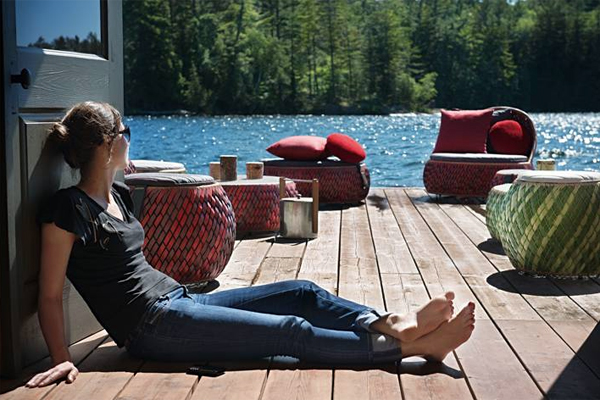 dedon dala stephen burks outdoor furniture design indesignlive