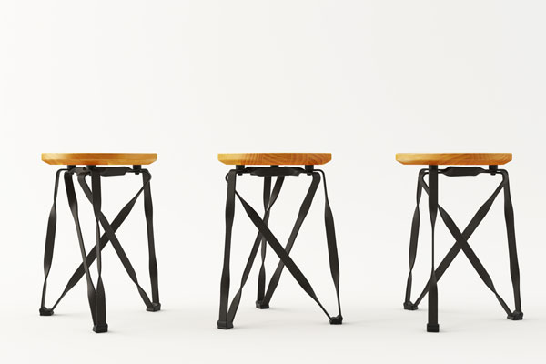 TiehuaWindowsSeries-TwistStool_YHHYDesignStudio