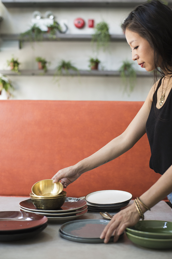 Peggy Chan at Grassroots Pantry new interior