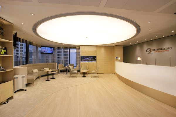 Q9 spinal centre, Clifton Leung Design Workshop, health centre