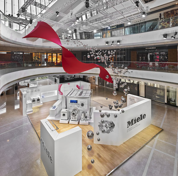 Miele Laundry Care exhibition at IFC mall