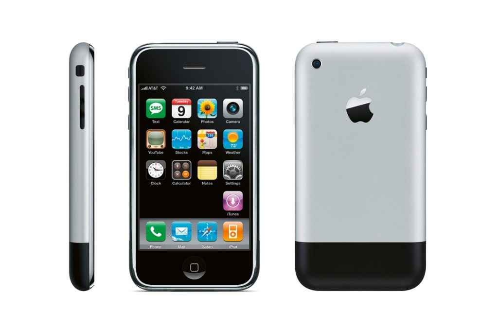 Red Dot Forms Of Simplicity Apple iPhone 2007