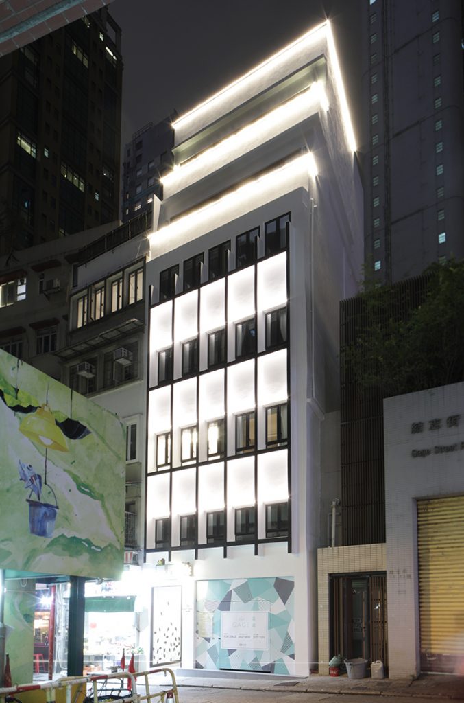 36 Gage Street 4N exterior night