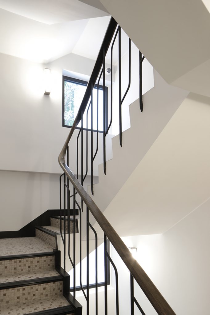 36 Gage Street 4N staircase
