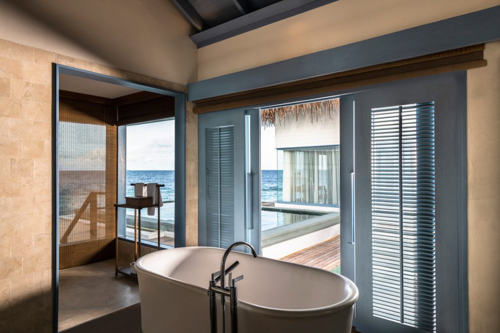 Over-water Bathroom c Raffles Maldives Meradhoo