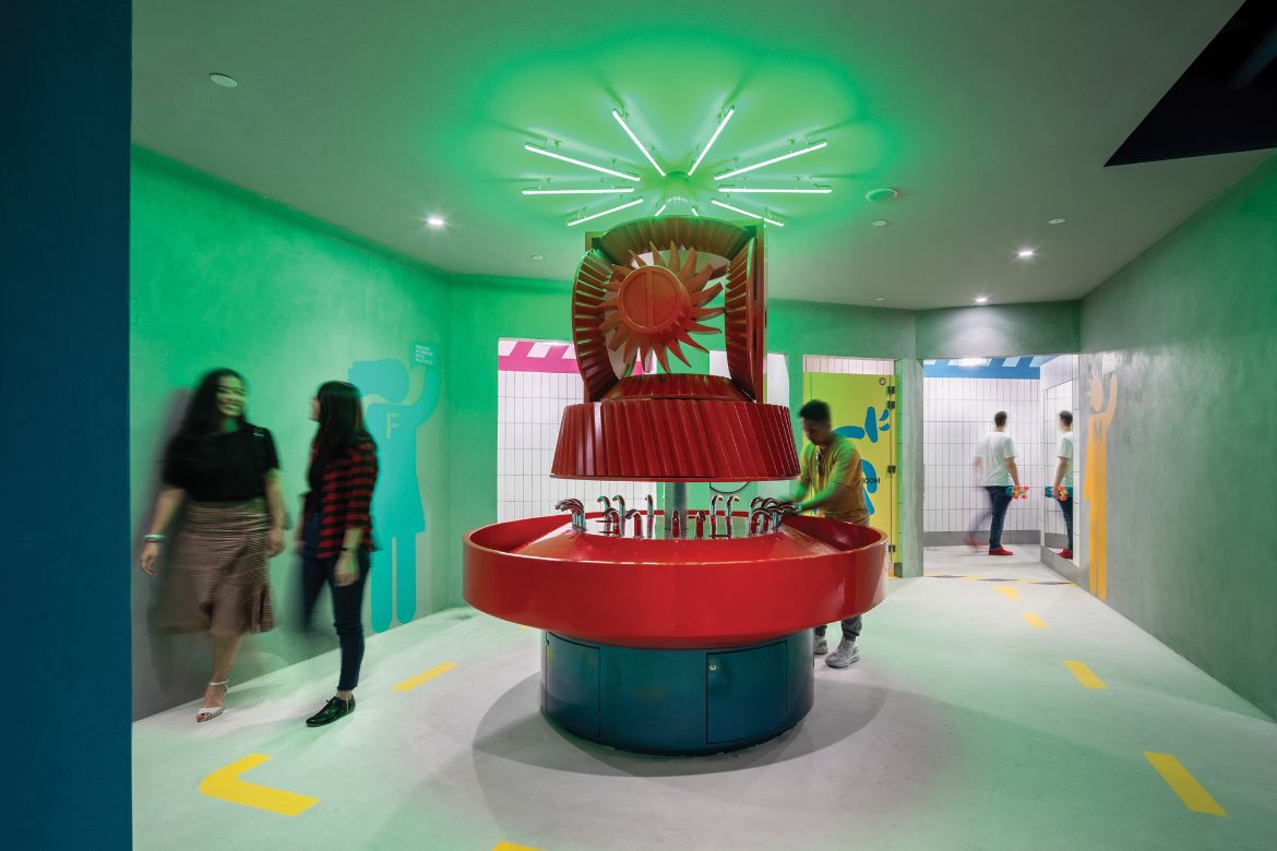 youth focused mall in Singapore by SPARK