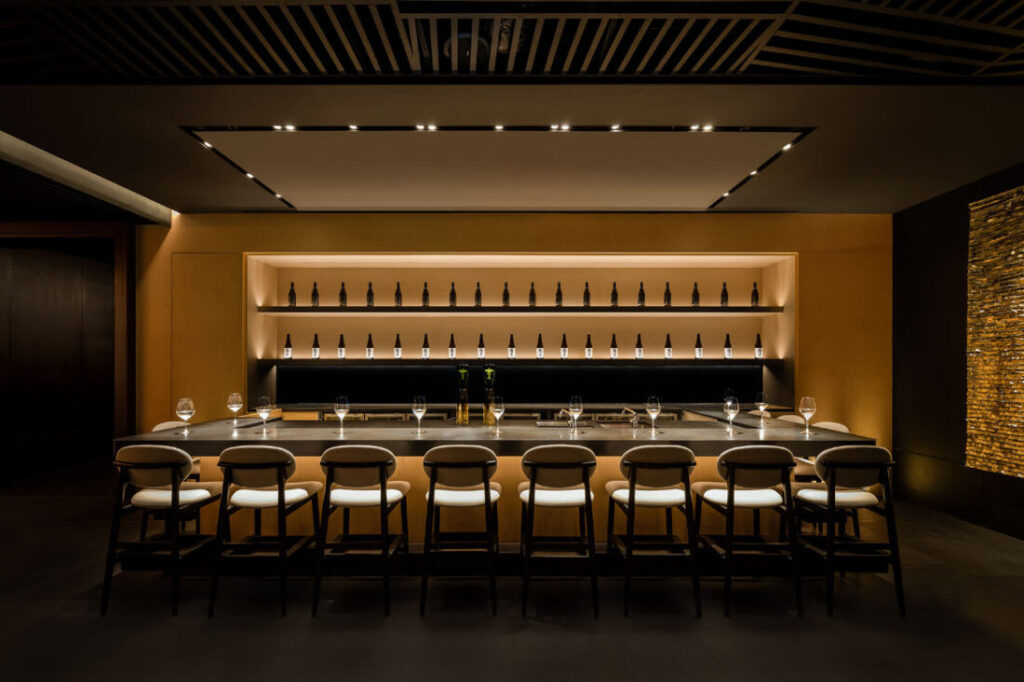 Steve Leung Design Group God of Teppanyaki Hong Kong Sake Bar