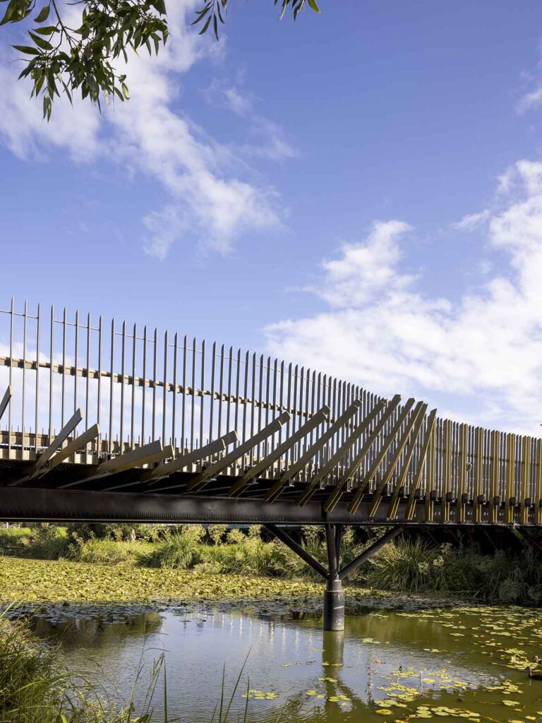 Sam Crawford Architects designs Bara Bridge