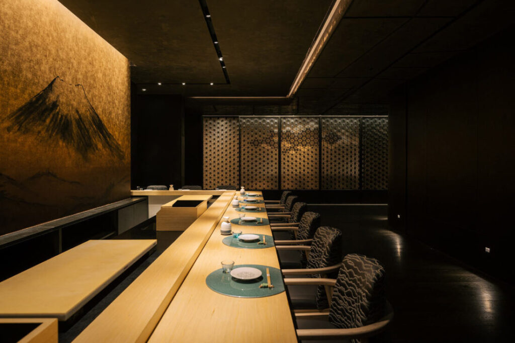 Steve Leung Design Group God of Teppanyaki Hong Kong Sushi Bar