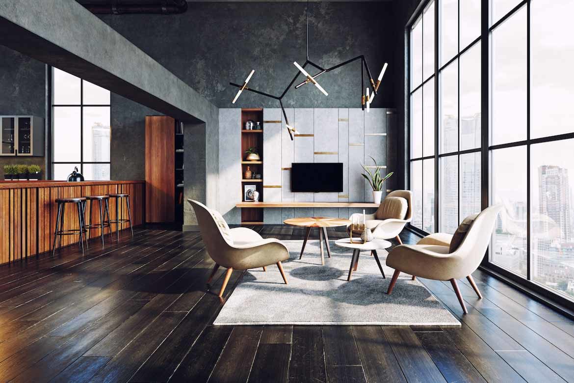 The draw of modern contemporary interior design