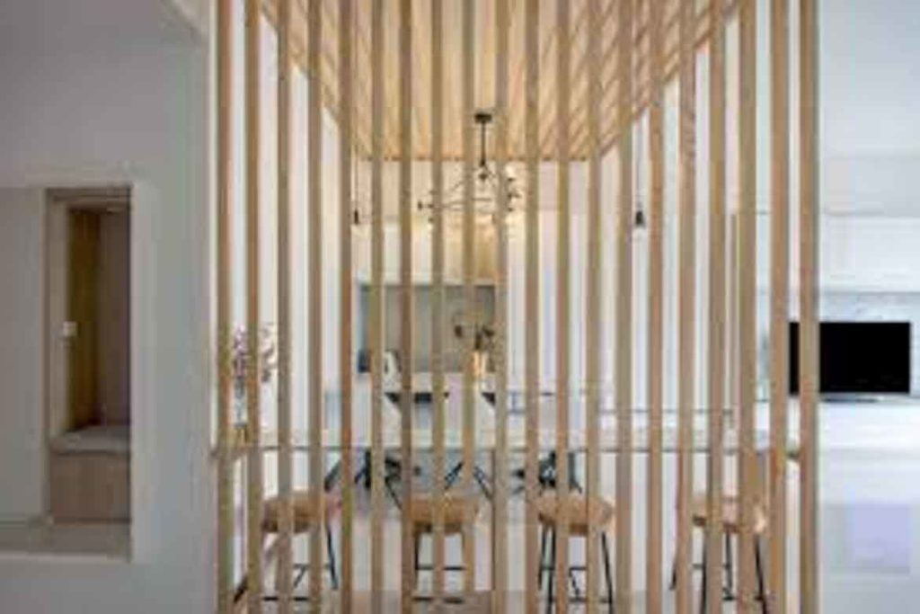 wooden partition designs