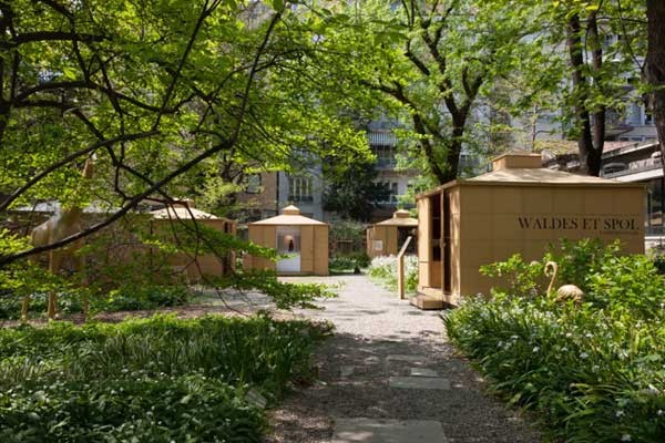 The Garden of Winiders installation Adriano Brusaferri
