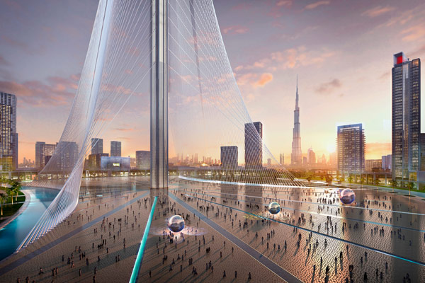 The Tower at Dubai Creek Harbour Santiago Calatrava Aurecon