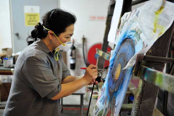 glass making