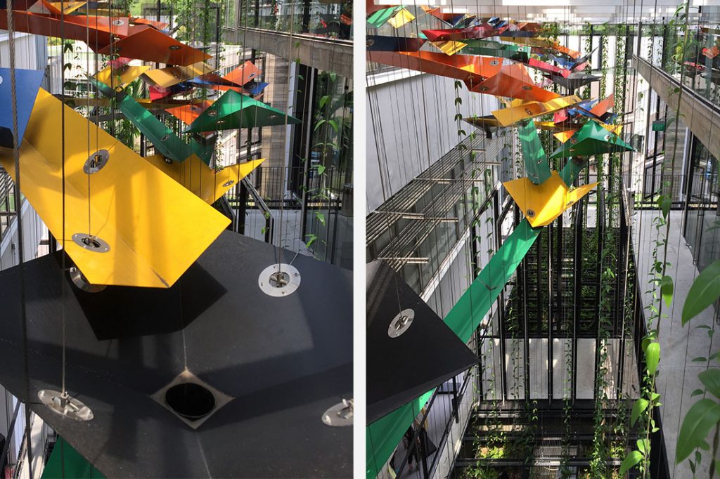 Taman Jurong CC INTERIOR VIEW RAINWATER HARVESTING SCULPTURE