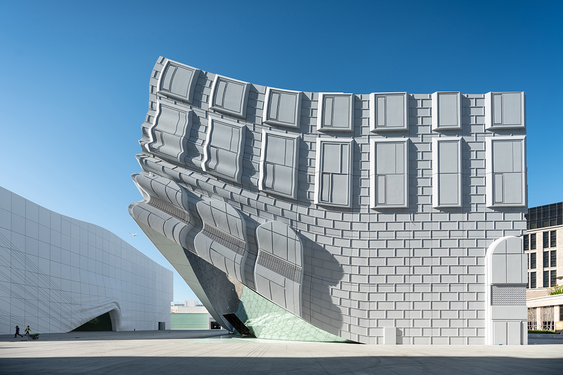 MVRDV Designs Deep Facades For Windowless Entertainment Buildings In Incheon
