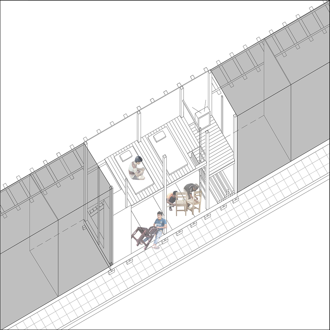Chat-Architects_Bangkok-Bastards_railroad-furniture-market_isometric5
