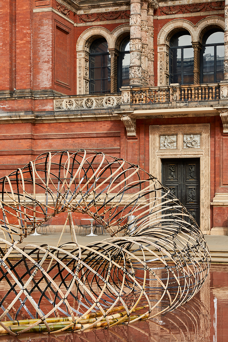 kengo kuma bamboo ring LDF