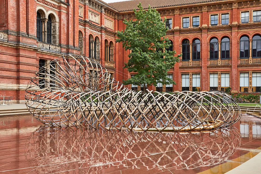 kengo kuma bamboo ring LDF