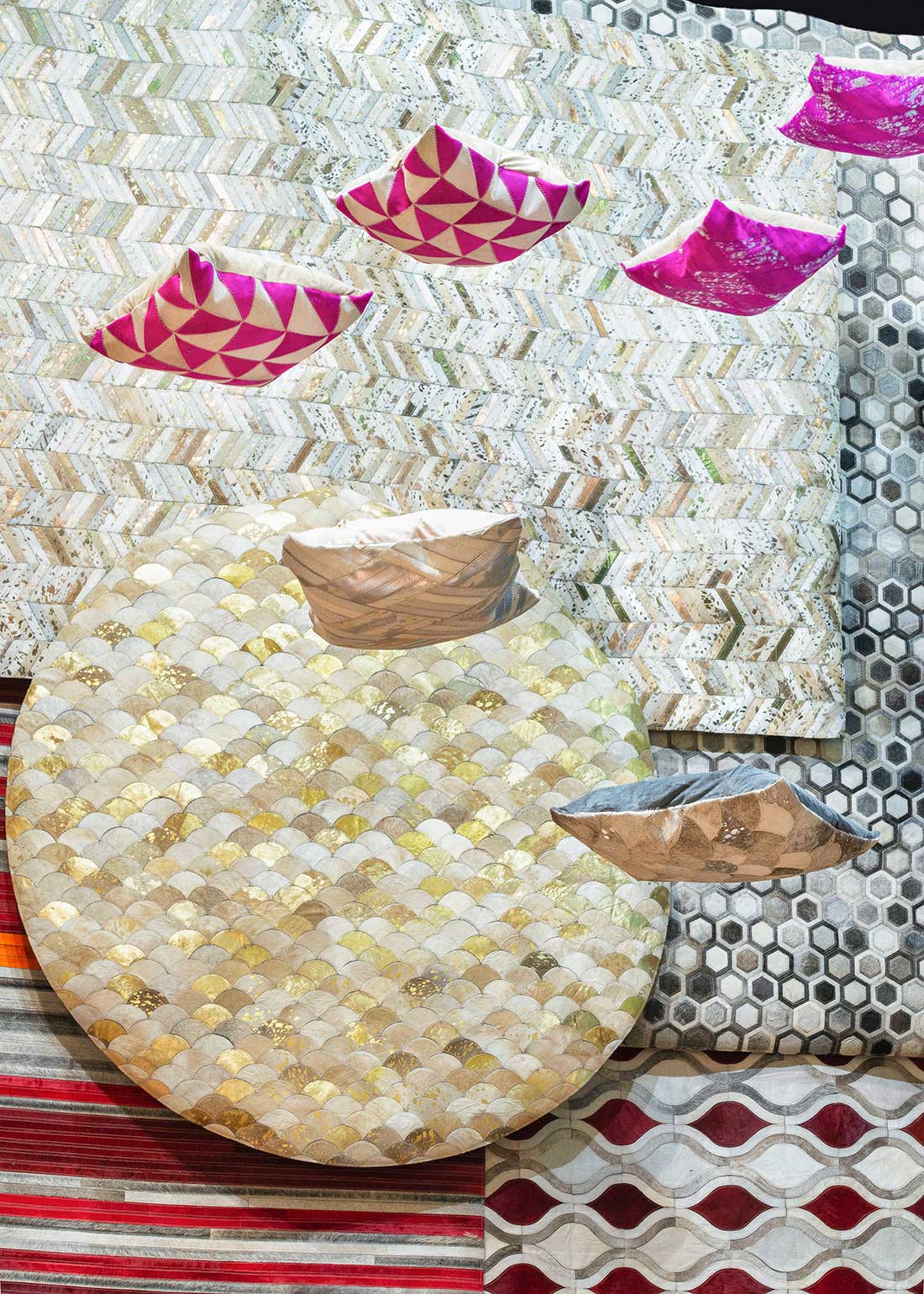 Hide Rugs Cinnamon Room 10