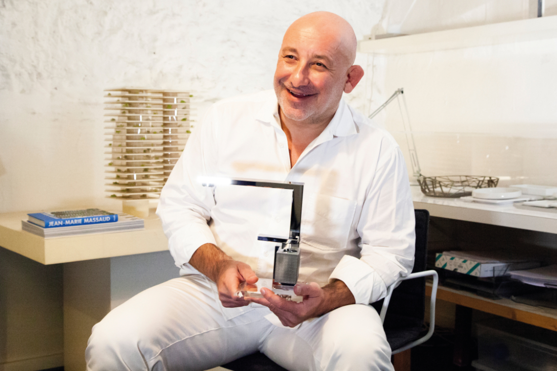 Portrait-of-Jean-Marie-Massaud-with-AXOR-Edge-faucet