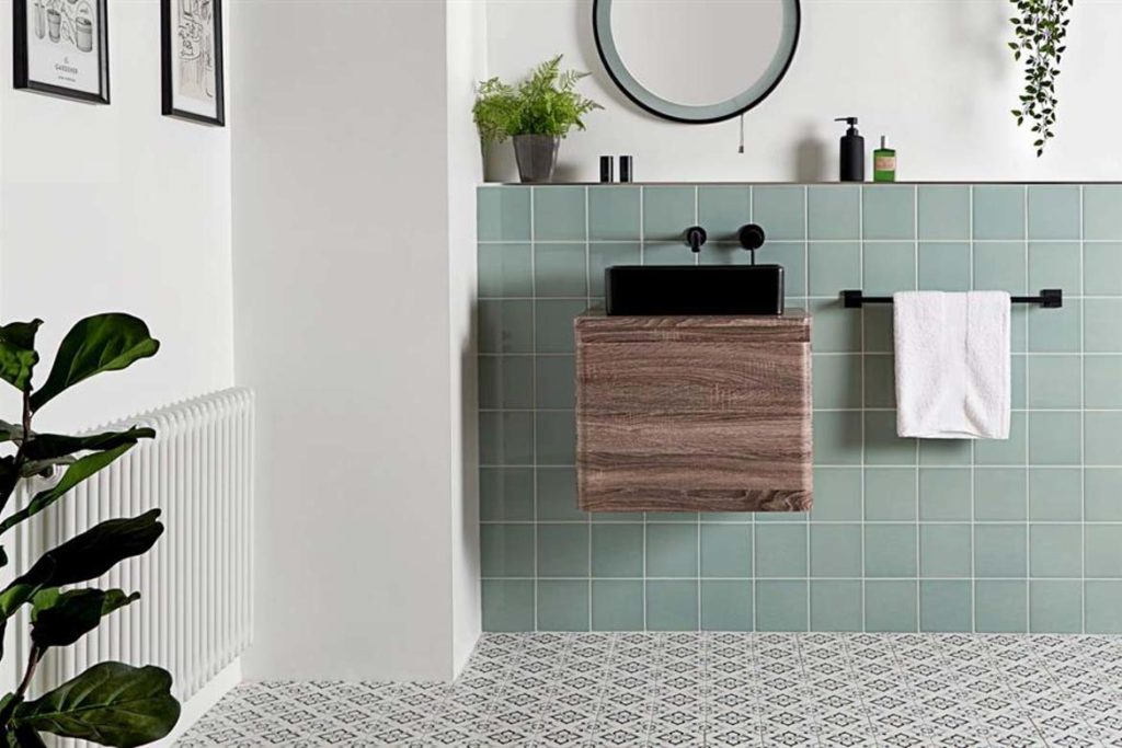 small bathroom style design ideas beautiful vintage bright happy aesthetic tiny bath shower room wall tile