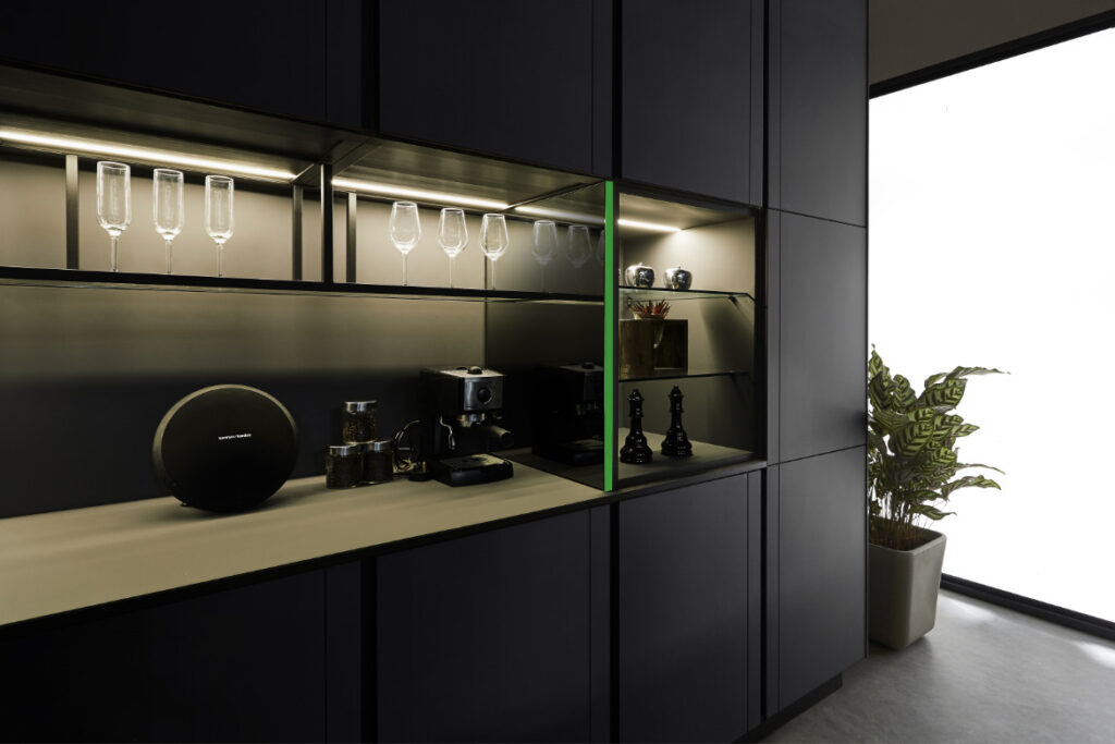 Alustil x Chris Bosse Timeless aluminium kitchen