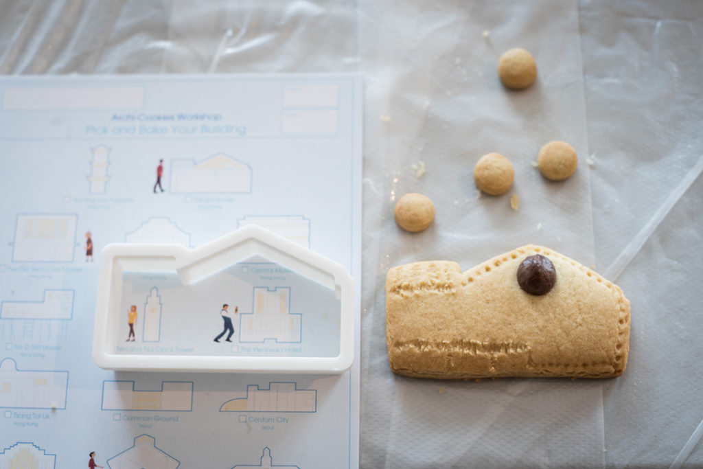 Archi-Cookies public engagement project with the different neighbourhoods by One Bite Design Studio