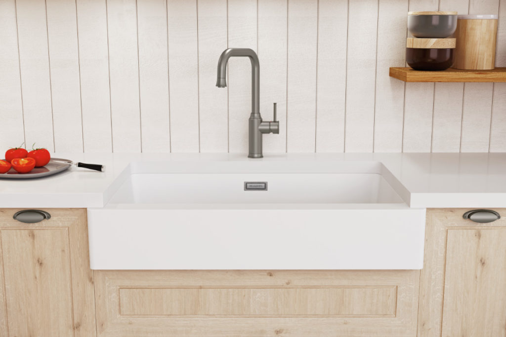 BLANCO VINTERA XL 9 farmhouse sink in white