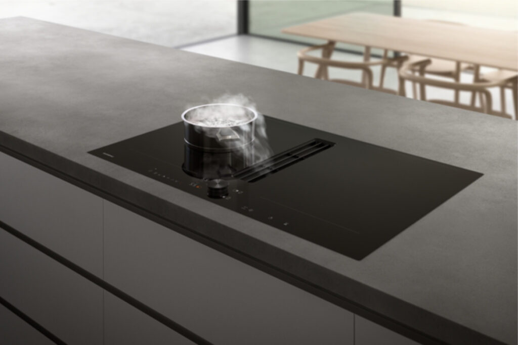 Gaggenau flex induction cooktop has an eco-conscious value