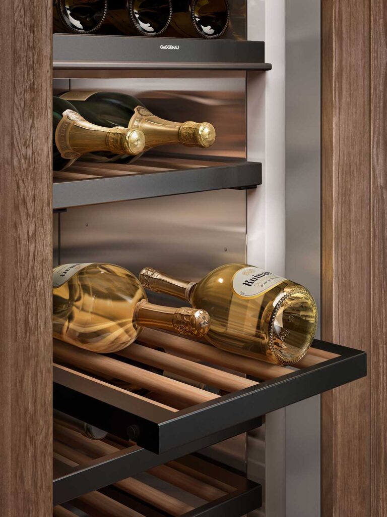 Gaggenau Vario Cooling 400 series wine storage interior