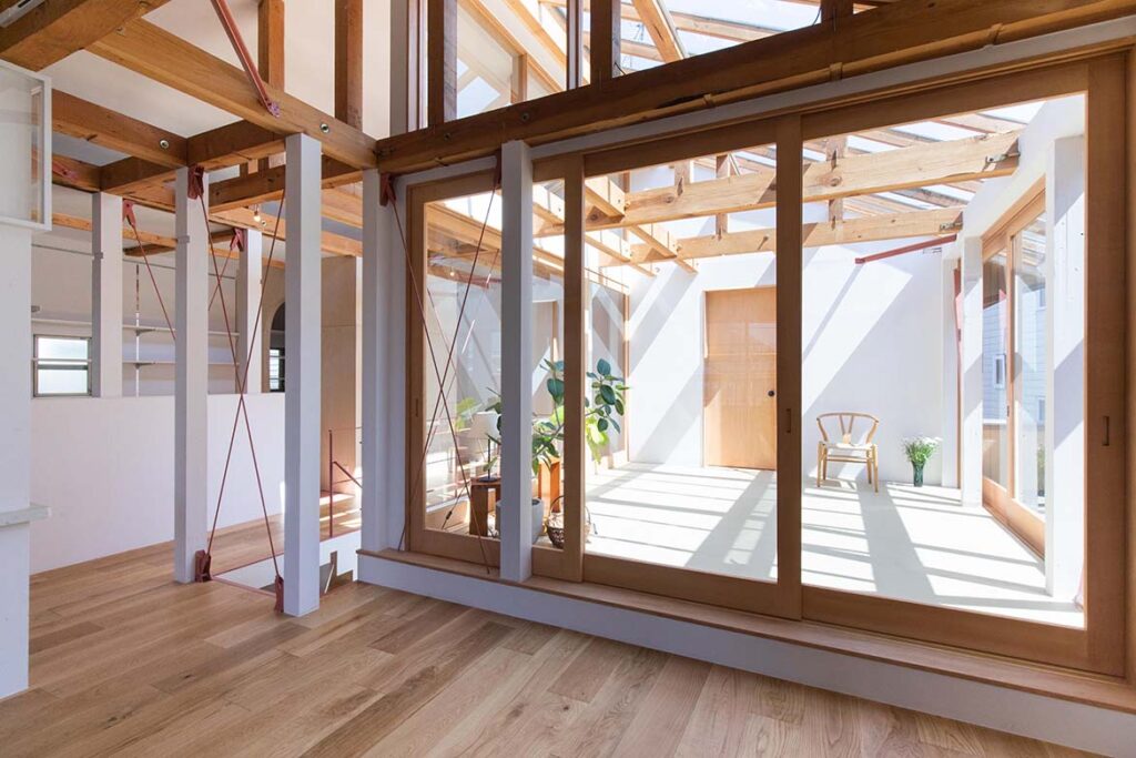 inherited family home renovated by Koki Sugawara Architects