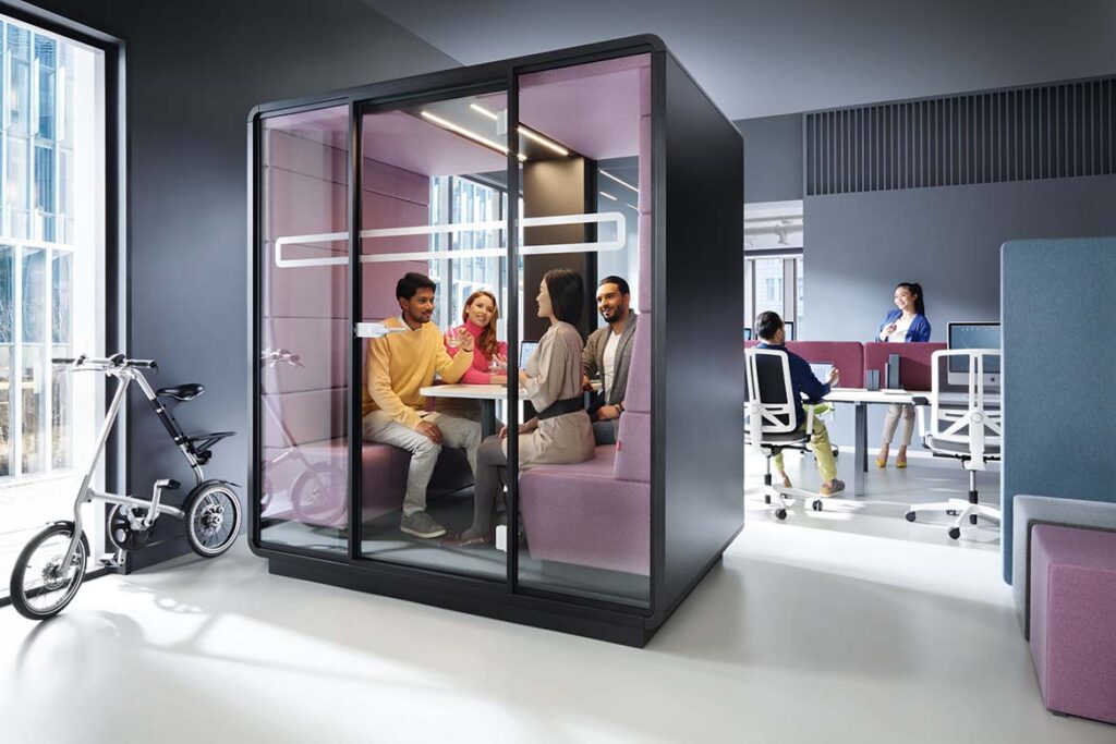 Hushoffice hushMeet acoustic pod