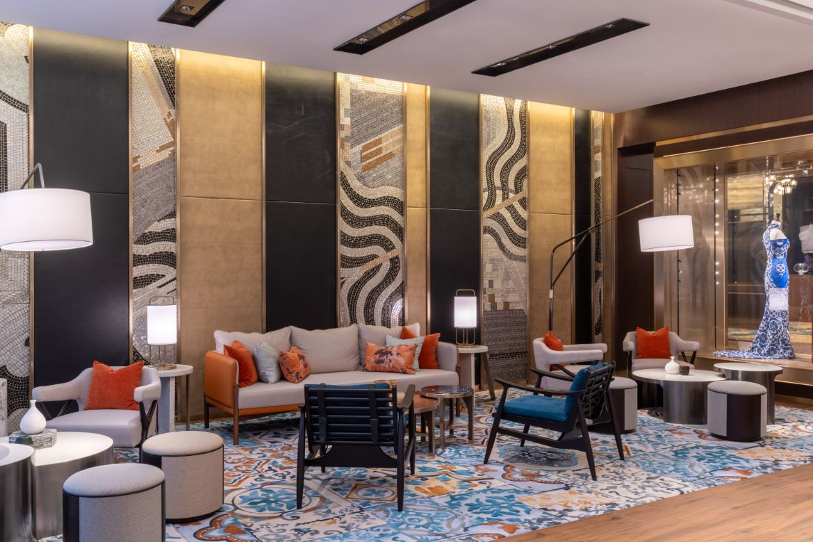 Andaz Macau lounge by EDG Design