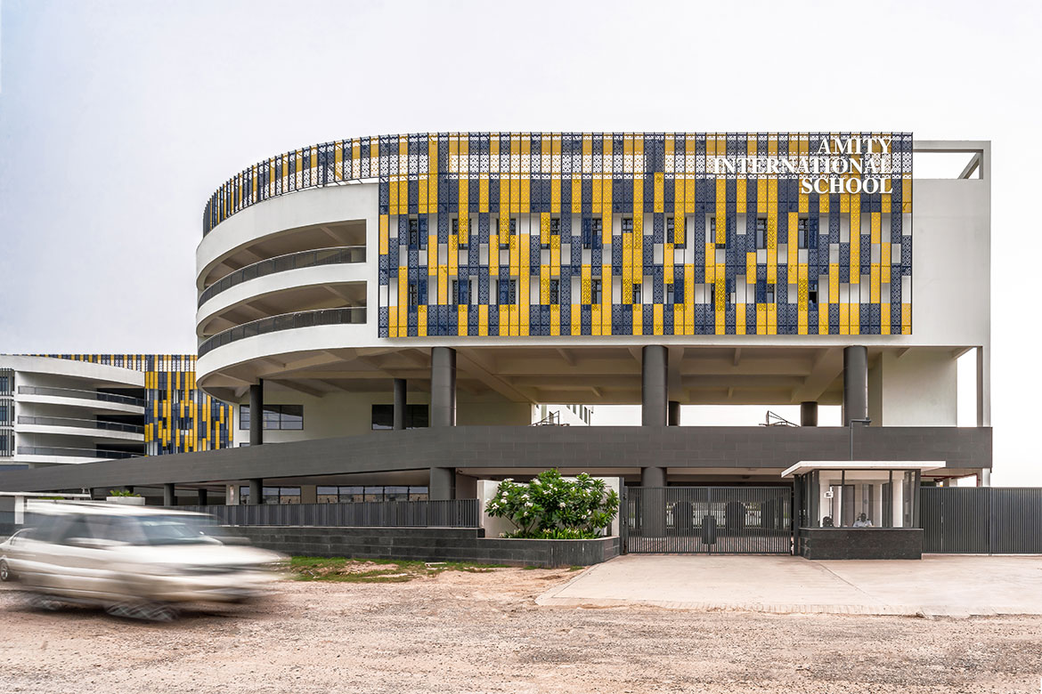 Amity International School by Vijay Gupta Architects