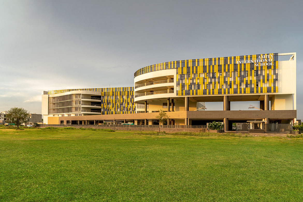 Amity International School by Vijay Gupta Architects