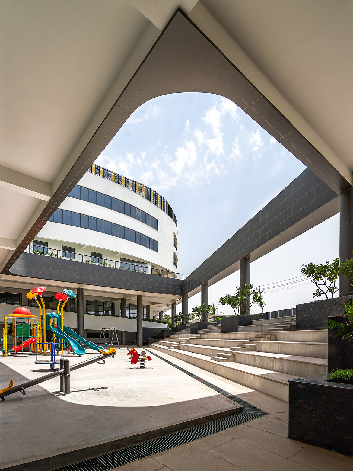 Amity International School by Vijay Gupta Architects