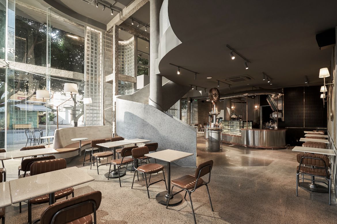 Katinat Cafe in Ho Chi Minh City by Module K and Soulroom