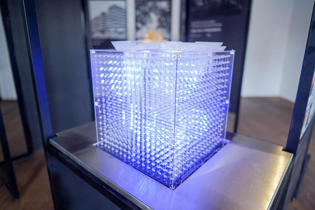 Metapolis Cube at Harmony in Diversity exhibition