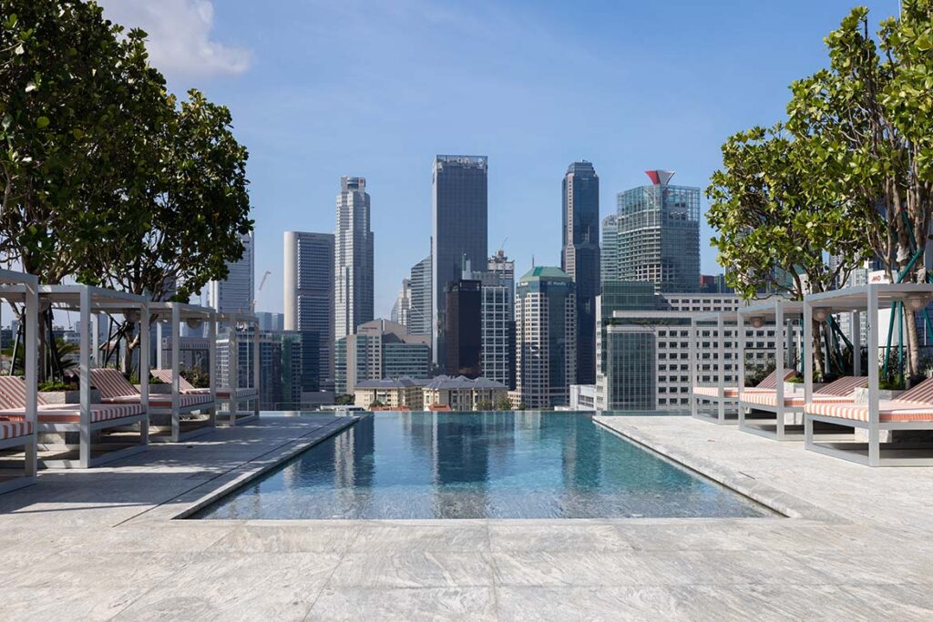 Mondrian Singapore Duxton Canyon Club Rooftop Pool