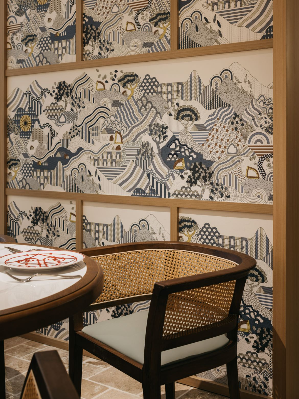 Rooftops of Paris inspire new Hermès wallpaper and fabric range