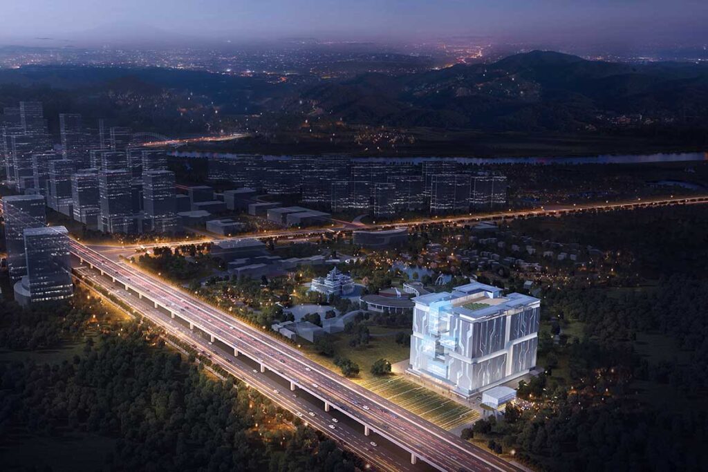 computing centres - Zhuhai Hengqin Super Computer Centre by Aedas and GDAD