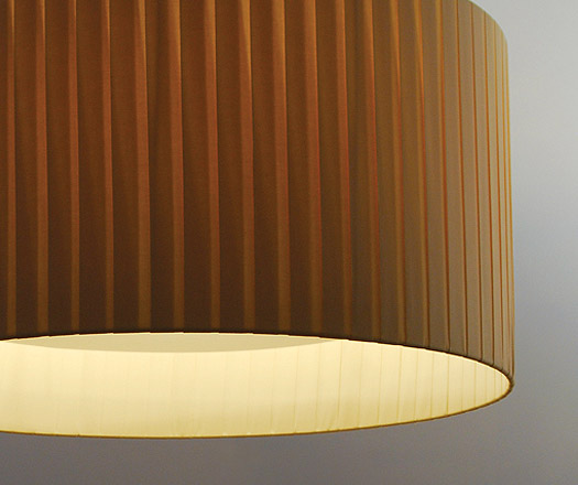 Bound Pleat Pendant Light
