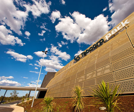 Tabcorp Park Facade