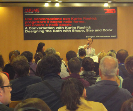 karim rashid cersaie 2010