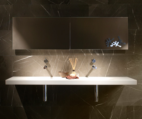 Double Scoop®ED washbasin