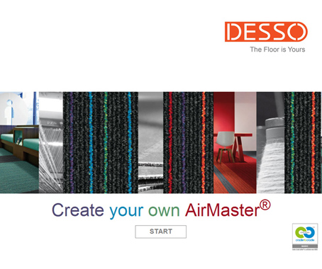 Create your own AirMaster® Carpet Tile