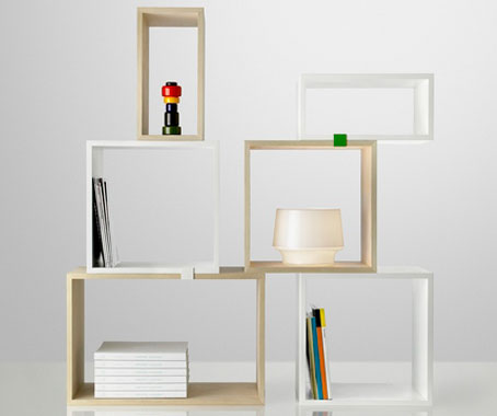 Stacked Shelving System from Muuto