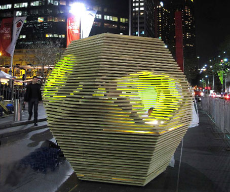 LAVA’s Origami Cave for Emergency Shelter