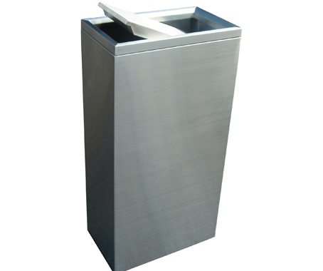38L Swing Top Rectangular bin by Compass